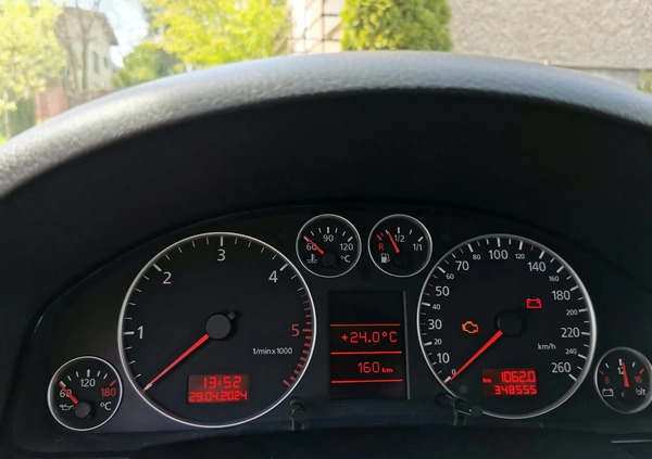 Audi A6 cena 11400 przebieg: 348555, rok produkcji 2004 z Częstochowa małe 436